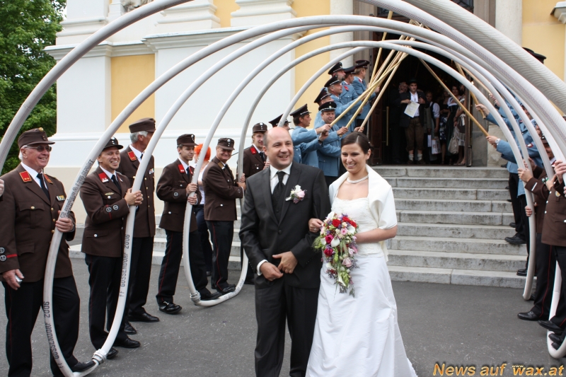 feuerwehr hochzeit